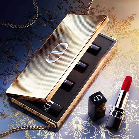 minaudiere maquillage dior|christian Dior lipstick clutch.